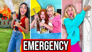 Our HOUSE is on FIRE  EMERGENCY DRILLS with 10 KiDS 🚨 🔥 [upl. by Hooker403]