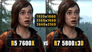 AMD Ryzen 7 5800x3D vs Ryzen 5 7600x  1080p 1440p 4K  The Power of AM4  4070 Ti Super [upl. by Jeb]