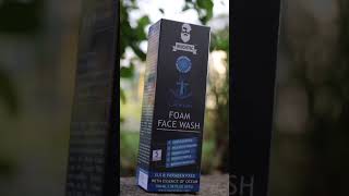 Muuchstac Ocean Foam Face Wash for Men unboxing facewash cinematic [upl. by Goggin]