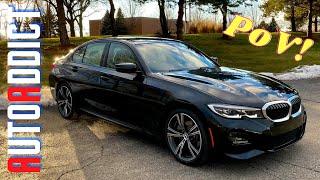 2020 BMW 330i xDrive M Sport Package POV Drive ASMR [upl. by Adnoma365]