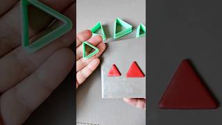 3D printed Triangle Clay Cutter [upl. by Nahtanoj658]