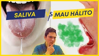 COMO A SALIVA PODE TE PROTEGER DO MAU HÁLITO [upl. by Ingemar108]