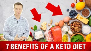 7 Benefits of Ketogenic Diet – Dr Berg [upl. by Nosretep]