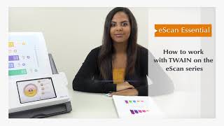 Plustek eScan Essential How to install and use the TWAIN Driver [upl. by Ortiz]