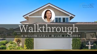 【English】🚶🏻 Experience the Walkthrough of Exquisitely Remodeled EndUnit Townhouse in Irvine🏡‍ [upl. by Philender549]