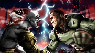 The Doom Slayer vs Kratos [upl. by Lonne812]