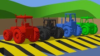 Truck Construction The Excavator  Dinosaur Digger 4 – The Truck  Digger Cartoons for Children [upl. by Oibirot618]