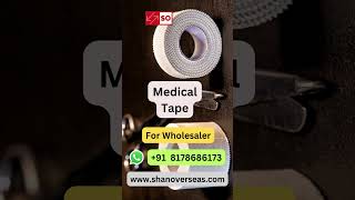 Shanoverseas Premium Medical Tape Strong Gentle and Secure Adhesion [upl. by Joerg]