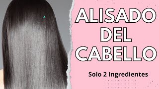 Como hacer KERATINA para ALISAR el CABELLO con ARROZ y MAIZENA lucirmasjoven [upl. by Nomaj]