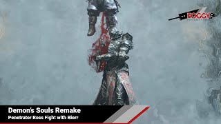 Demons Souls Remake  Penetrator Boss Fight with Biorr BrotherinArms Trophy [upl. by Yer540]