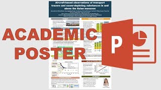 How to make an academic poster in powerpoint [upl. by Neleh375]