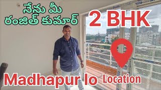 Semi Furnished  Resale 2 BHK Flat For Sale MadhapurJubilee HillsHyderabad9700064512 [upl. by Oisor]