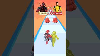 Deadpool vs Wolverine in Ropeman run Part 17 shorts deadpool wolverine [upl. by Pahl130]