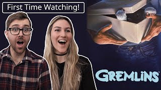 Gremlins 1984  First Time Watching  Movie REACTION [upl. by Stedmann]