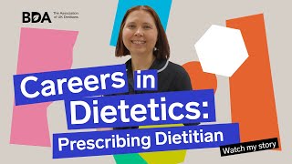 Careers in Dietetics Prescribing Dietitian [upl. by Aranat]