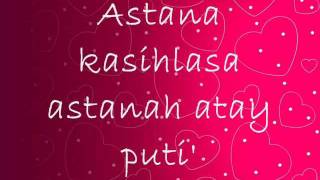 Astanah KasihlasaKamis lyric [upl. by Munniks]