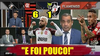 quotFLAMENGO FEZ O VASCO CHORARquot ESPN LINHA DE PASSE SPORT CENTER FLA 6X1 VASCO GABIGOL CEBOLINHA [upl. by Cirdes]