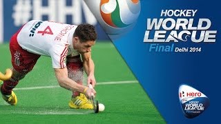 New Zealand vs England  Mens Hero Hockey World League Final India Pool A 1312014 [upl. by Ralli478]