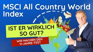 Ist der MSCI All Country World Index wirklich so gut Hier der Test [upl. by Eerpud]