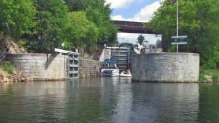 Rideau Canal  Kingston Mills Lockstation [upl. by Adlei22]