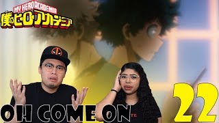 My Hero Academia Season 3 Episode 22 Reaction Boku no Hero Academia DEKU VS BAKUGO STOP IT 😡 [upl. by Eugenle911]