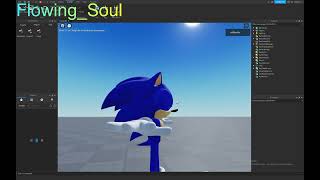 How to make a Sonic game in Roblox Studio Easy Part1 Animations [upl. by Eicnahc]