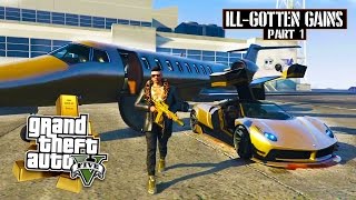 GTA 5  25000000 Spending Spree NEW ILLGOTTEN GAINS DLC SHOWCASE GTA 5 DLC Gameplay [upl. by Ssalguod]