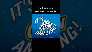 i voiced over a oxiclean commercial [upl. by Archambault]