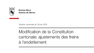 Vidéo explicative sur la votation cantonale du 18 juin 2023 projet 1 [upl. by Pacificas]