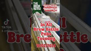 Join us at any one of our Brew Kettle pubs for a winter warmer pint [upl. by Akaenahs273]