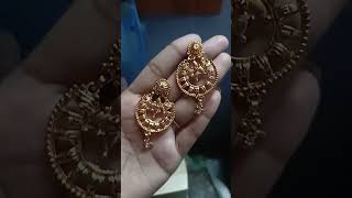 Gold earring design goldstyle ring goldjewellery shortvideo goldesign [upl. by Samuella581]