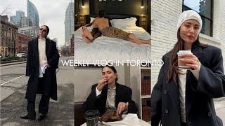 Toronto vlog ♡ grwm exploring the city cute cafes vintage shopping [upl. by Bamberger770]