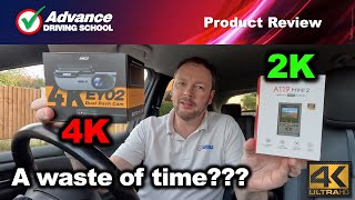 Are 4K dashcams a waste of time Viofo A119 mini 2 v Ilwey EY02 [upl. by Sinnard]