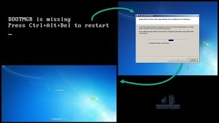 Solucionar el Error “BOOTMGR is missing” en Windows 7  Paso a Paso [upl. by Schulman]