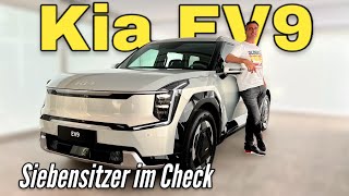 KIA EV9 SiebensitzerSUV im ersten Check  Innenraum  Test  Der günstigere Elektro  Range Rover [upl. by Alby59]