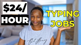 Earn 575Month 5 Typing jobs for beginners worldwide  Transcription jobs online [upl. by Einyaj335]