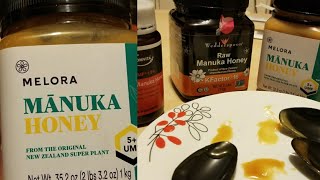 Costco Melora Manuka Honey UMF 5 22lb UNBOXING Review and Comparison [upl. by Antonius147]