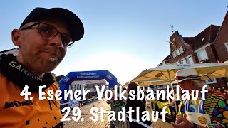 4 Esenser Volksbanklauf  29 Stadtlauf [upl. by Mehetabel]