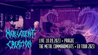 Malevolent Creation  Eve of the Apocalypse Live 10092023 Prague [upl. by Drofliw]