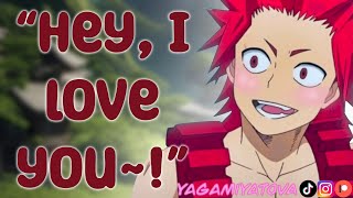 quotHey I love youquot Kirishima x Listener [upl. by Mccafferty]