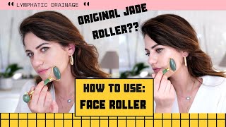 Face Roller VS Jade Πως θα το χρησιμοποιήσεις για να κάνεις λεμφικό drainage [upl. by Bille]