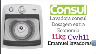 Lavadora Consul 11kg CWH11AB “2ª” [upl. by Ardrey]