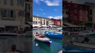 Lake Garda in Lazise 🇮🇹 italy travel placesinItaly lakegarda [upl. by Jena]