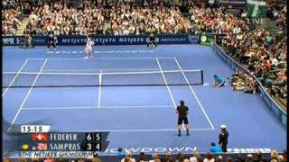 Federer vs Sampras  Exhibition Match 2008 Highlights [upl. by Litha]