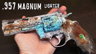 COLT Python 357 MAGNUM Gun Lighter Restoration [upl. by Friedrick]