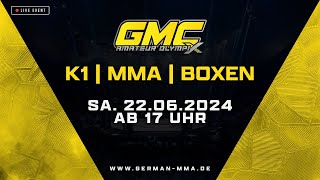 FREE PRELIMS  GMC OlympiX 158  K1  MMA  Boxen [upl. by Adnuhsat]