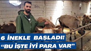 Genç Çiftçi 6 Hibe İnekle Başladı quotBu İşin Geliri Yüksekquot  AGRO TV Haber [upl. by Ilenay]