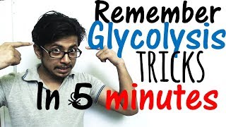 How to remember glycolysis in 5 minutes  Easy glycolysis trick [upl. by Merridie]