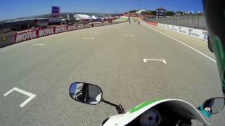 On the famous corkscrew track  Laguna Seca WSBK 2017 [upl. by Attoynek146]