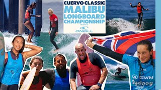 Highlights From The 22 WSL Longboard Tour So Far Who Wins The World Title At Malibu [upl. by Notlrahc]